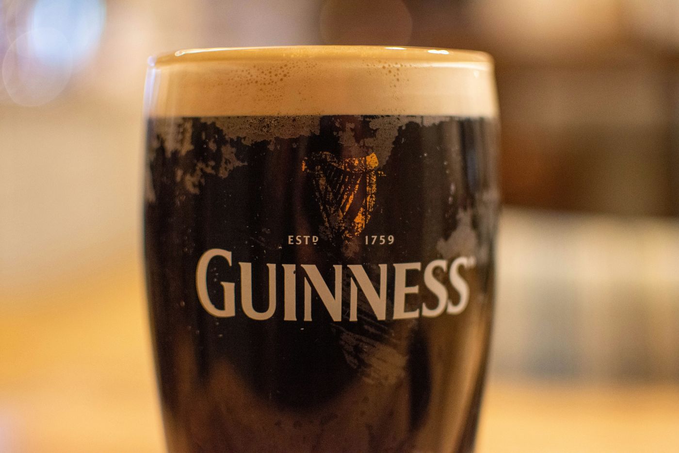 Een pint stout